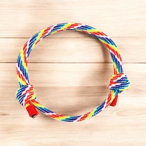 Állítható cord karkötő - #1