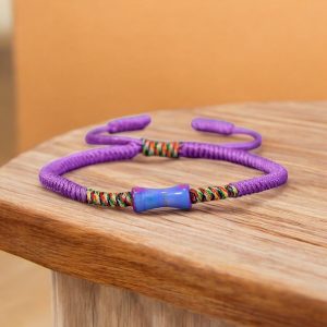 Állítható barátság karkötő - Purple