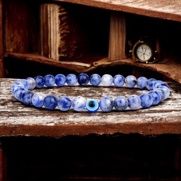 Evil eye karkötő - Blue spot