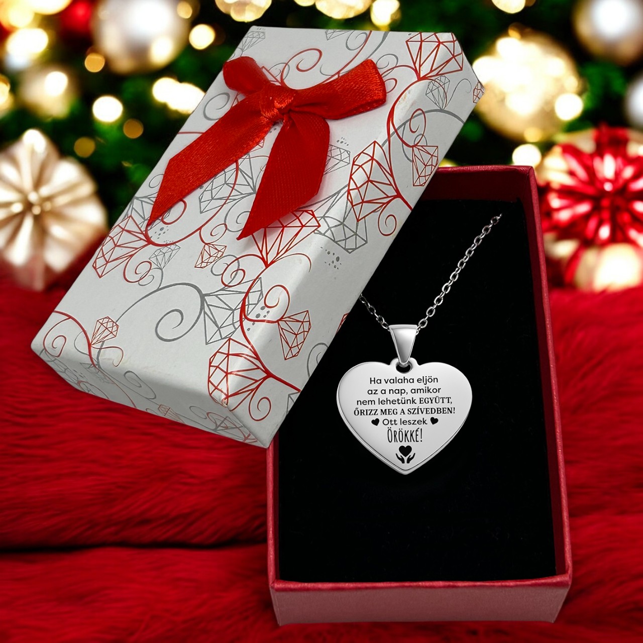 Ajándék a lányodnak - 316L nemesacél nyaklánc (Ha valaha eljön az a nap) - Image 2