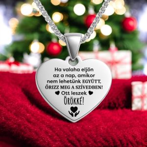 Ajándék a lányodnak - 316L nemesacél nyaklánc (Ha valaha eljön az a nap)