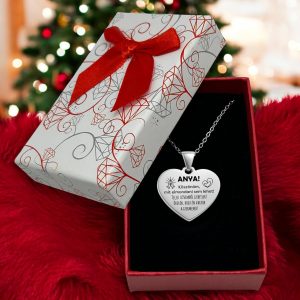 Alternative view of Ajándék édesanyádnak - 316L nemesacél nyaklánc (Köszönöm, mit elmondani sem lehet)