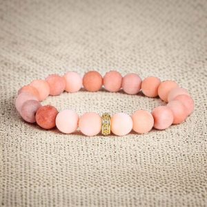 Pasztell Harmónia - rugalmas ásványkarkötő