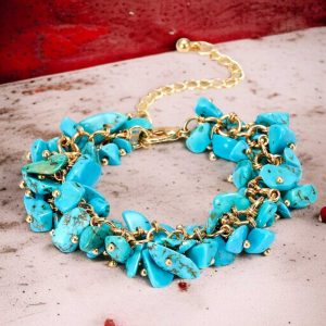 Azúr Istennő  - állítható karkötő