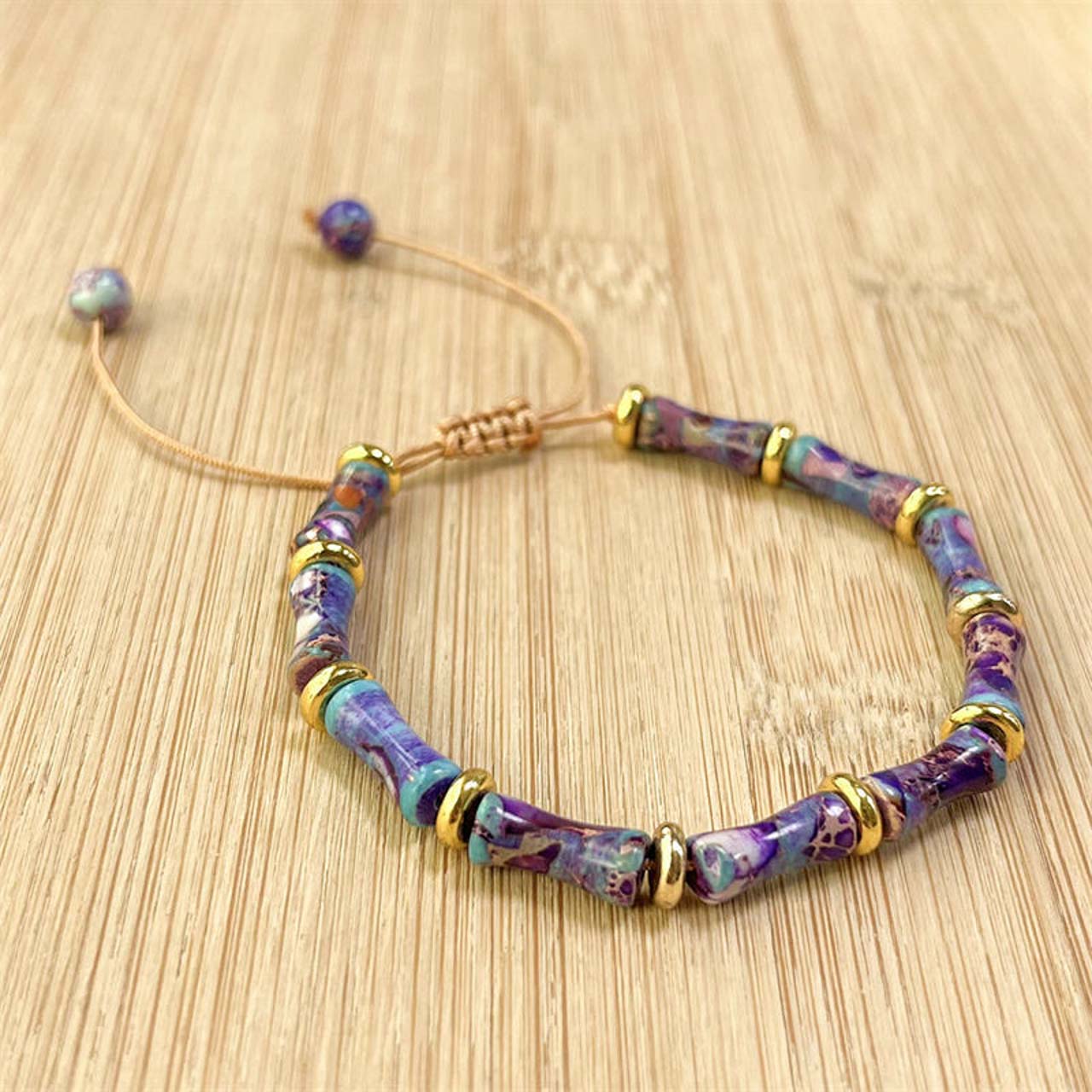 Lila Harmónia - állítható karkötő - Image 2