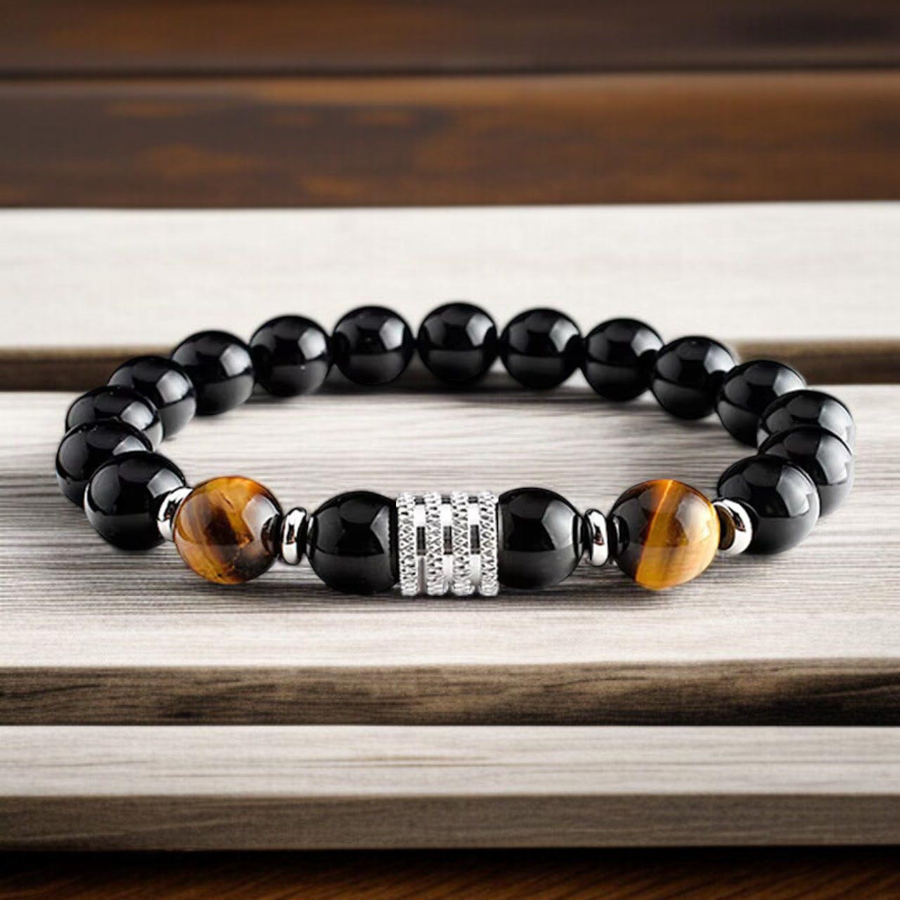 Erő és Fegyelem - rugalmas ásványkarkötő