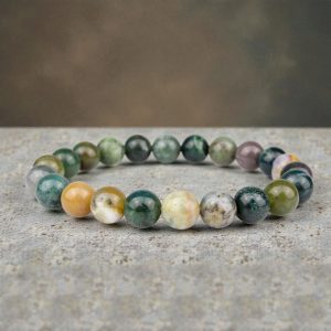 Stabilitás – Indiai achát karkötő