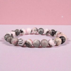 Egyensúly – Zebra jáspis karkötő